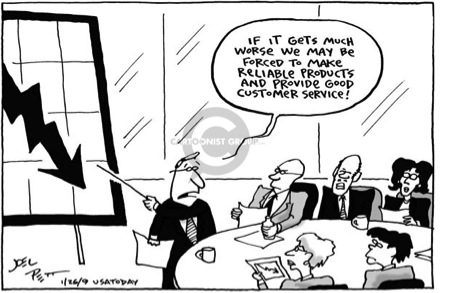 Customer Feedback Cartoon